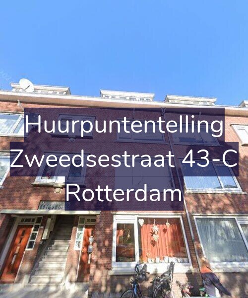 Foto gevel Huurpuntentelling voor Zweedsestraat 43-C, Rotterdam