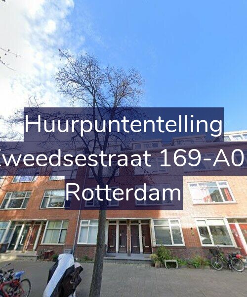 Foto gevel Huurpuntentelling voor Zweedsestraat 169-A01, Rotterdam