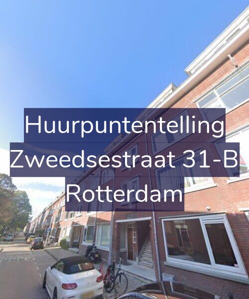 Foto gevel Huurpuntentelling voor Zweedsestraat 31-B, Rotterdam