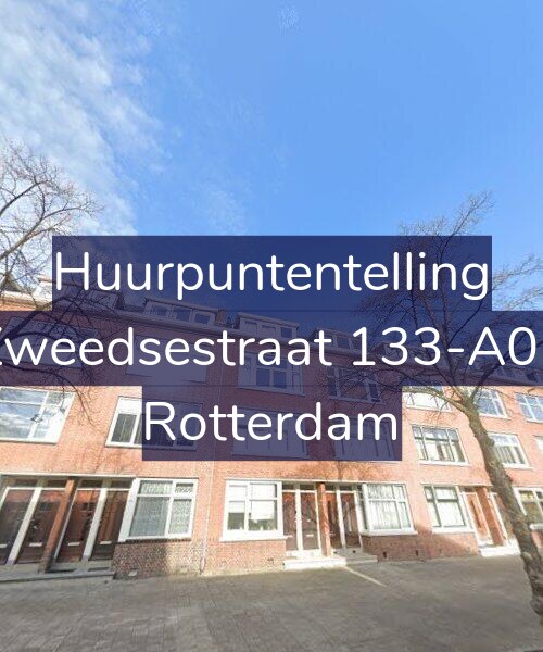 Foto gevel Huurpuntentelling voor Zweedsestraat 133-A02, Rotterdam