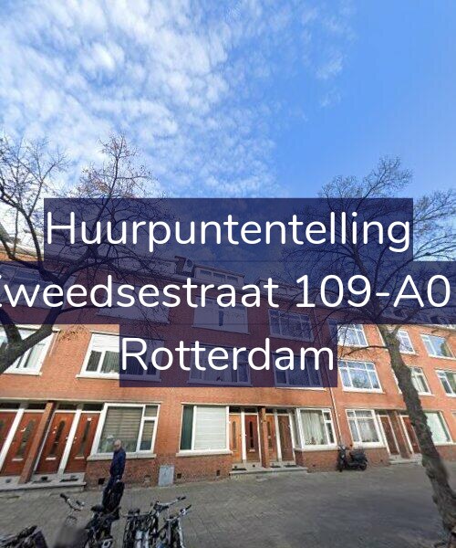 Foto gevel Huurpuntentelling voor Zweedsestraat 109-A01, Rotterdam