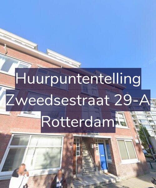 Foto gevel Huurpuntentelling voor Zweedsestraat 29-A, Rotterdam