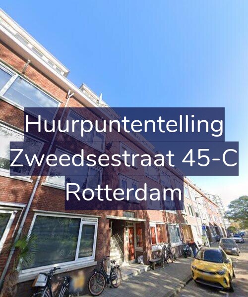 Foto gevel Huurpuntentelling voor Zweedsestraat 45-C, Rotterdam