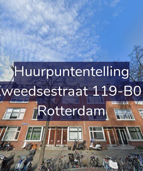 Foto gevel Huurpuntentelling voor Zweedsestraat 119-B01, Rotterdam