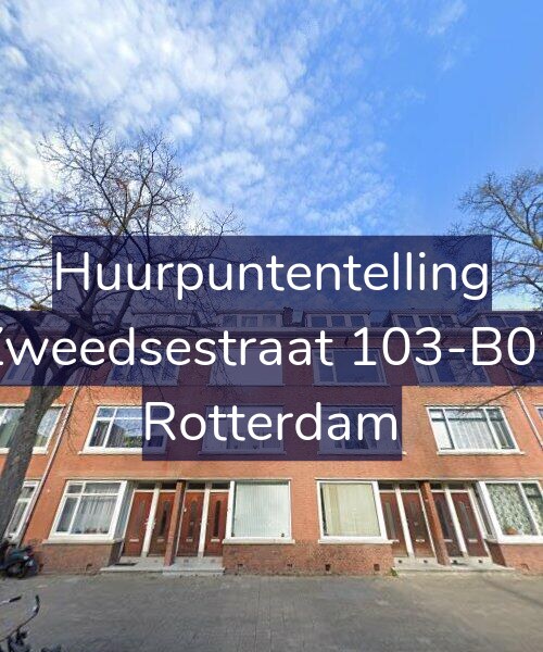 Foto gevel Huurpuntentelling voor Zweedsestraat 103-B02, Rotterdam