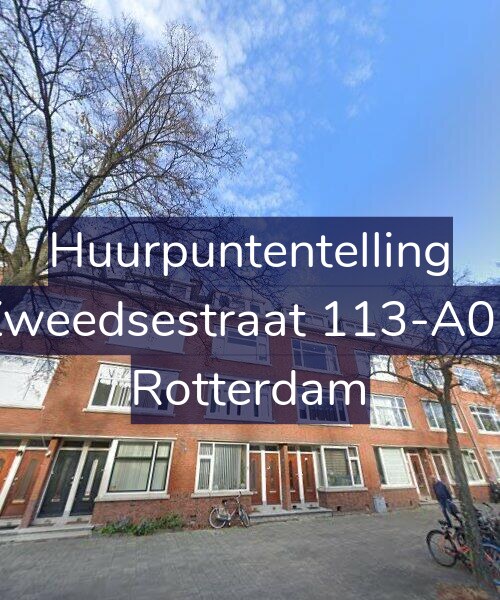 Foto gevel Huurpuntentelling voor Zweedsestraat 113-A01, Rotterdam