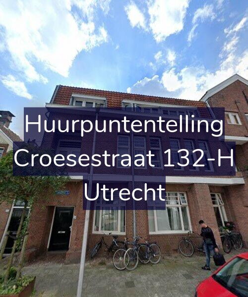 Foto gevel Huurpuntentelling voor Croesestraat 132-H, Utrecht