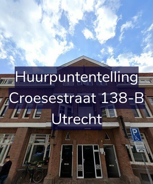 Foto gevel Huurpuntentelling voor Croesestraat 138-B, Utrecht