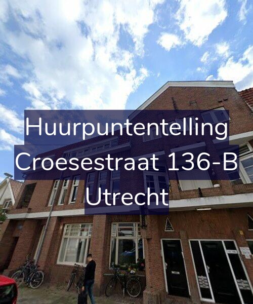 Foto gevel Huurpuntentelling voor Croesestraat 136-B, Utrecht