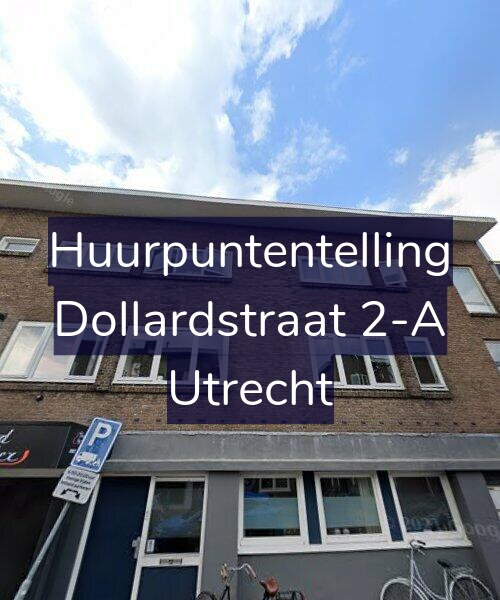 Foto gevel Huurpuntentelling voor Dollardstraat 2-A, Utrecht