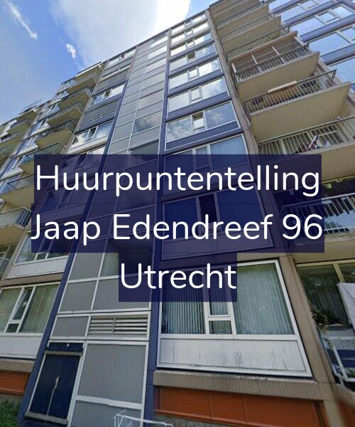 Foto gevel Huurpuntentelling voor Jaap Edendreef 96, Utrecht