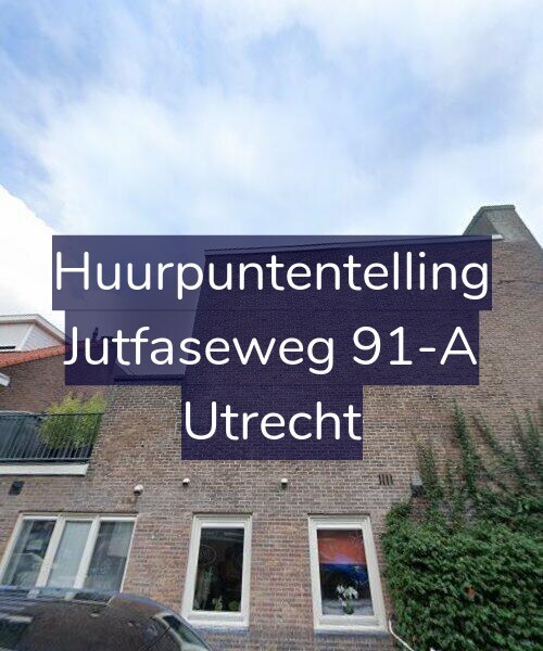 Foto gevel Huurpuntentelling voor Jutfaseweg 91-A, Utrecht