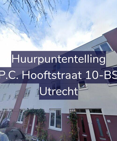 Foto gevel Huurpuntentelling voor P.C. Hooftstraat 10-BS, Utrecht