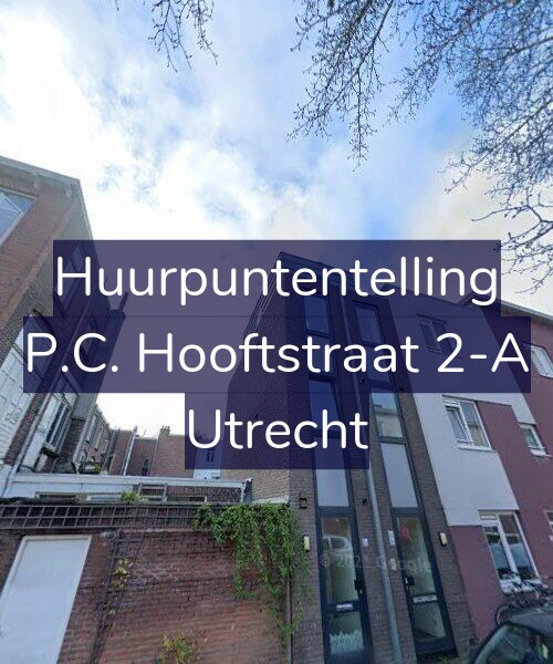 Foto gevel Huurpuntentelling voor P.C. Hooftstraat 2-A, Utrecht