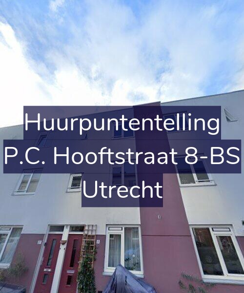 Foto gevel Huurpuntentelling voor P.C. Hooftstraat 8-BS, Utrecht