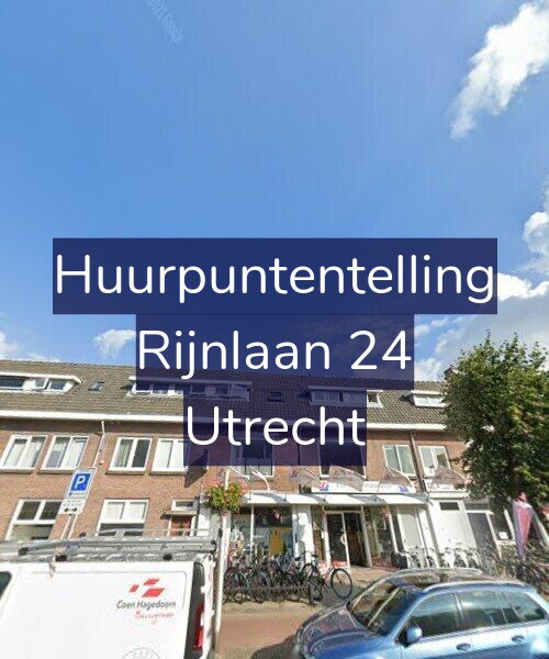 Foto gevel Huurpuntentelling voor Rijnlaan 24, Utrecht