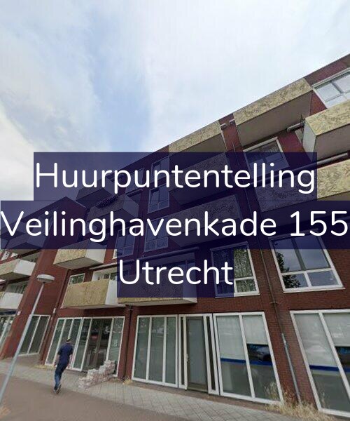 Foto gevel Huurpuntentelling voor Veilinghavenkade 155, Utrecht