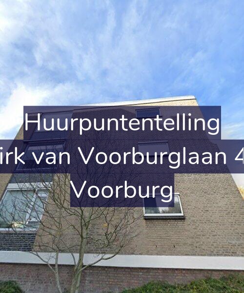 Foto gevel Huurpuntentelling voor Dirk van Voorburglaan 45, Voorburg
